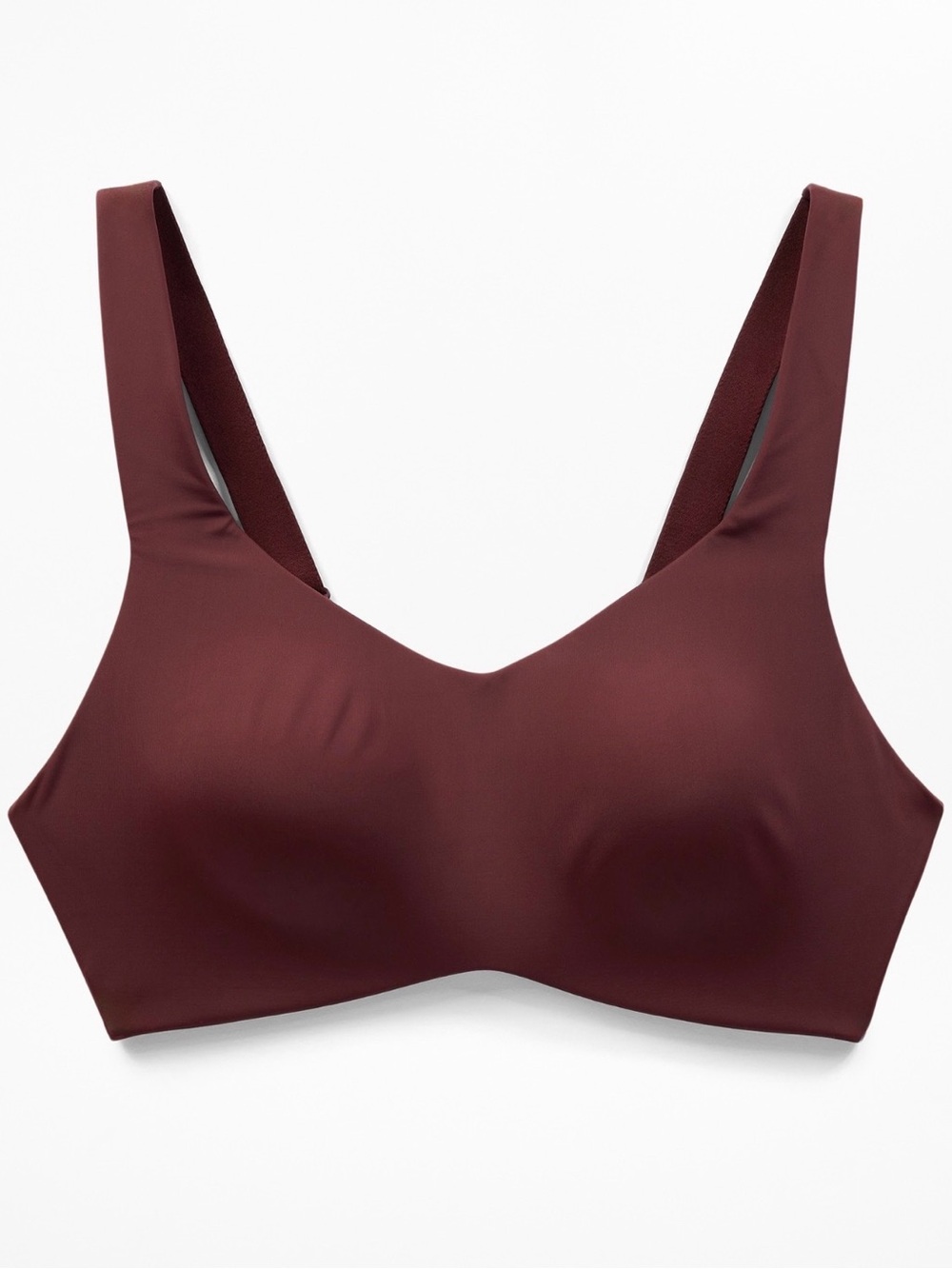 Athleta Stride Lite Bra. Garnet.  New with tags